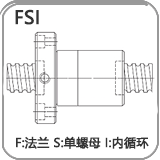 FSI标准内循环滚珠丝杠副